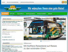 Tablet Screenshot of hutfilters-reisedienst.de